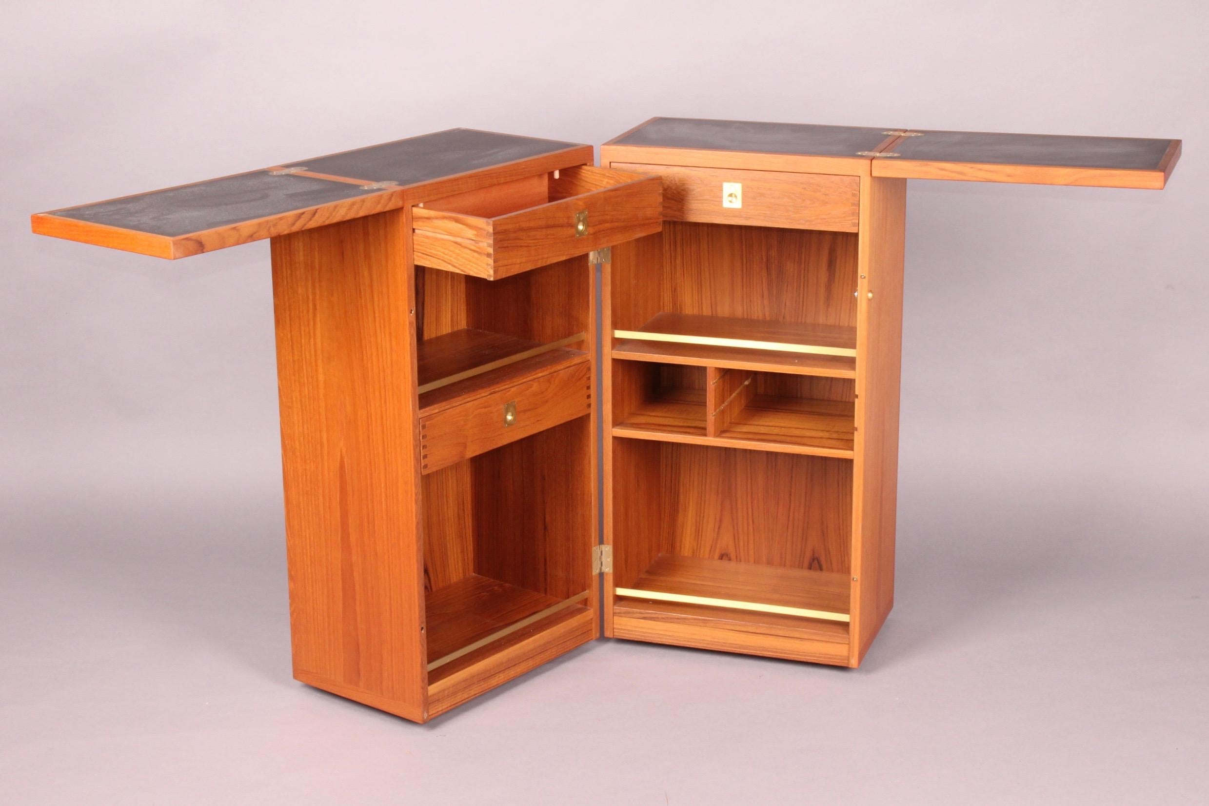 Mid-20th Century Danish Bar Cabinet by Reno Wahl Iversen for Dyrlund
