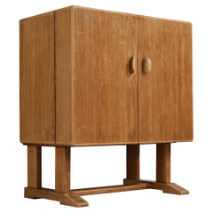 Mueble bar danés de roble macizo