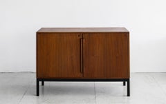 Danish Bar Cabinet with Refrigerator by Silkeborg