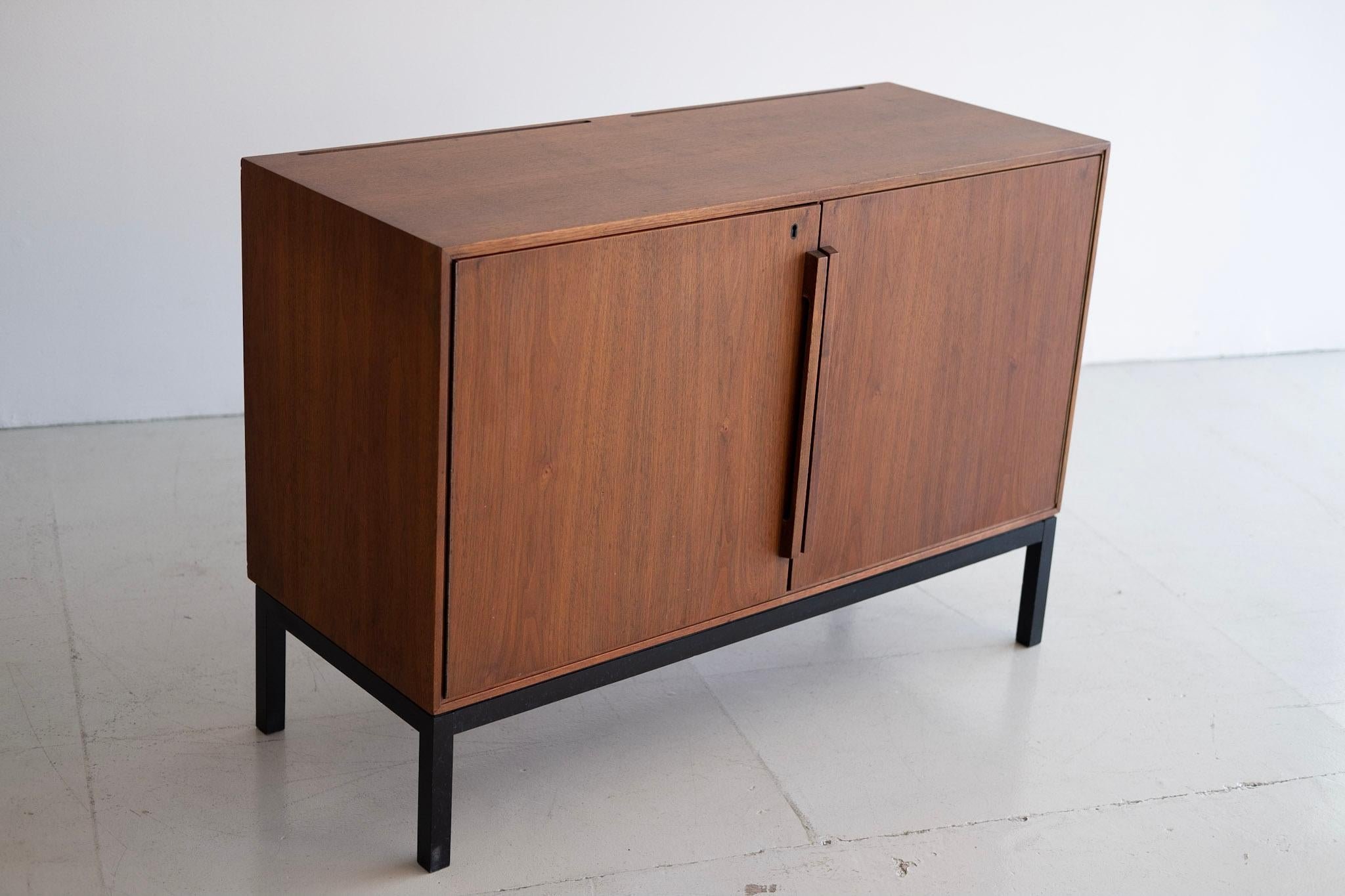 Danish Bar Cabinet with Refrigerator by Silkeborg 3