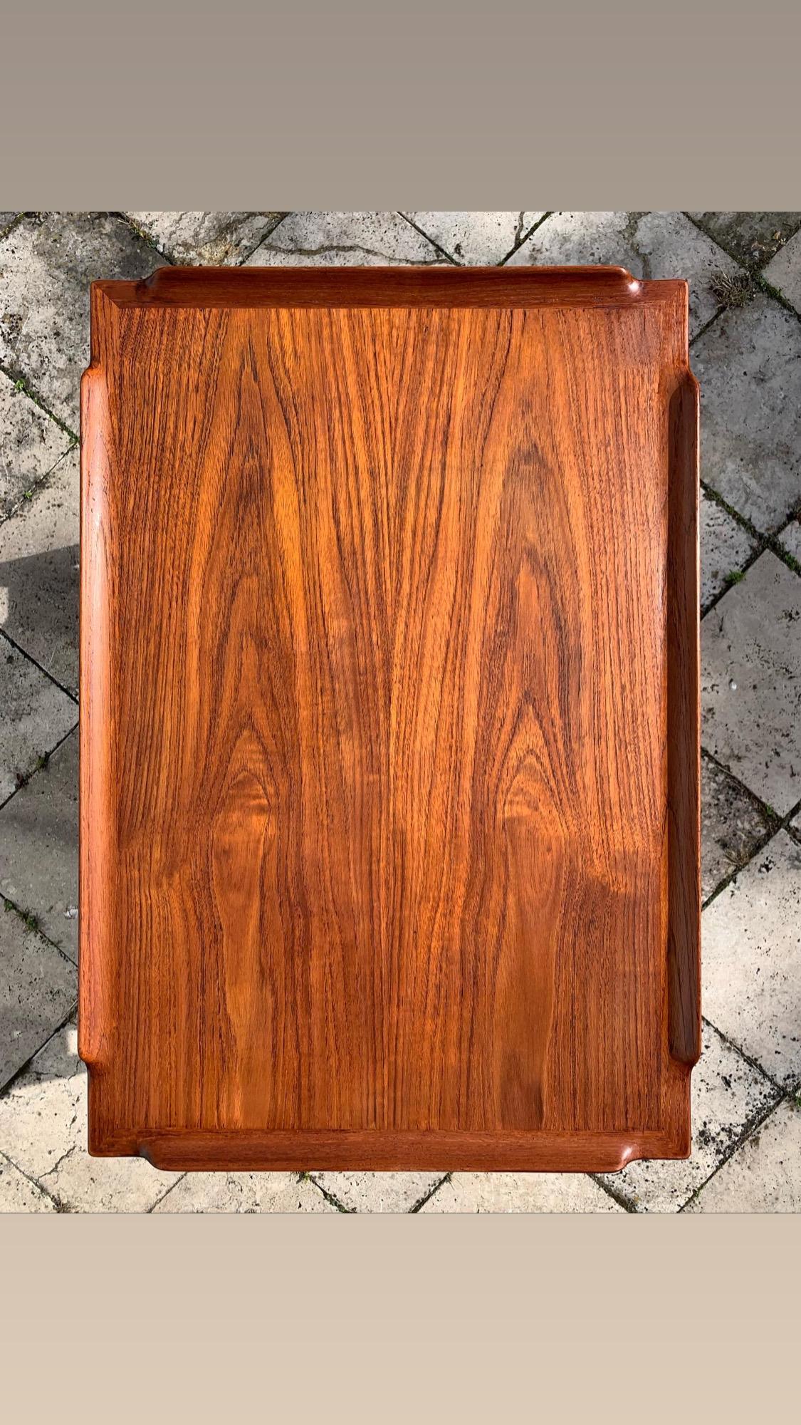 Danish Bar Cart, Teak, 1950s In Good Condition In Mørkøv, 85