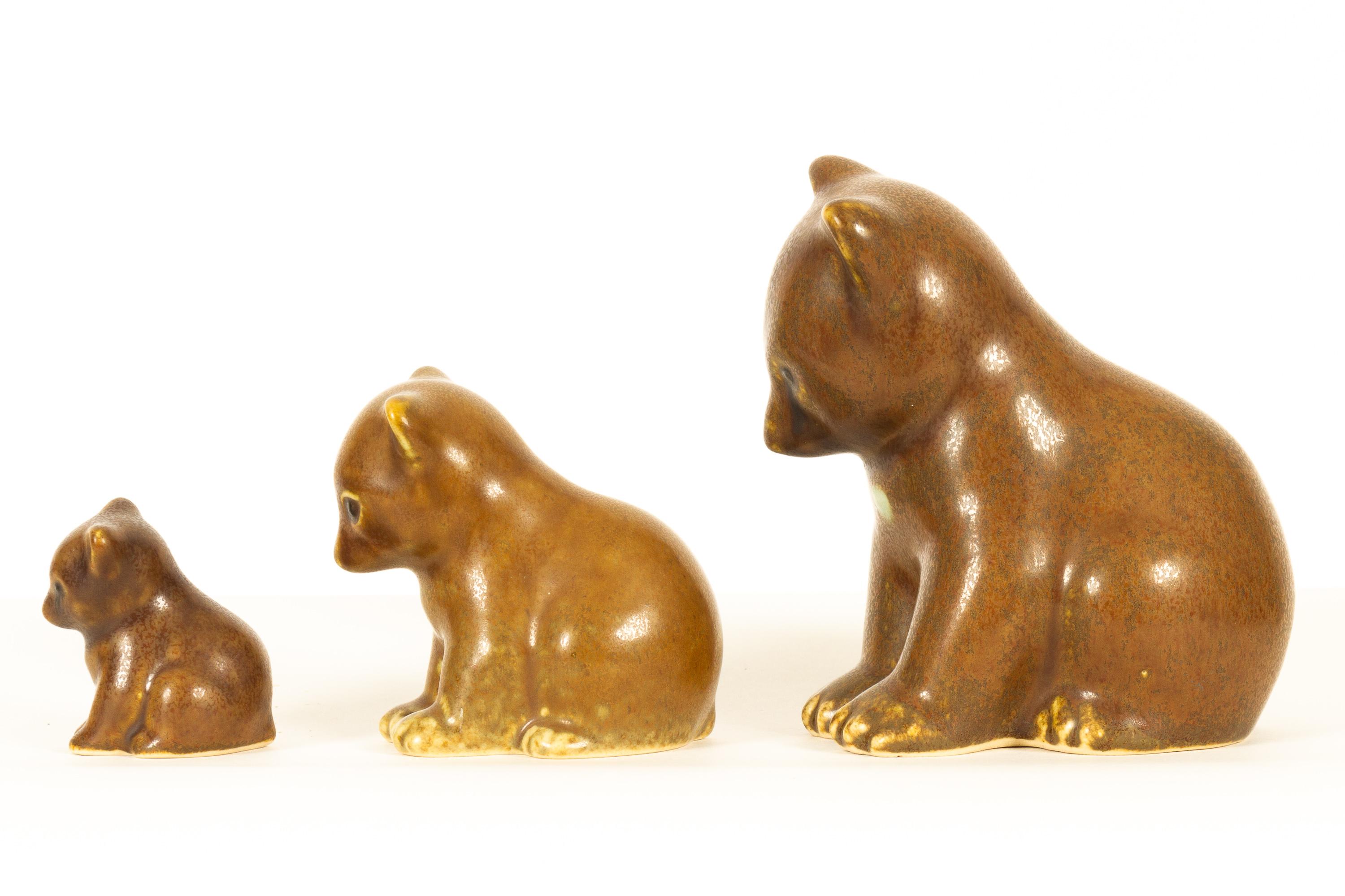 small bear figurines