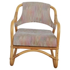 Dänische Sessel im Tiki-Stil aus Beatwood