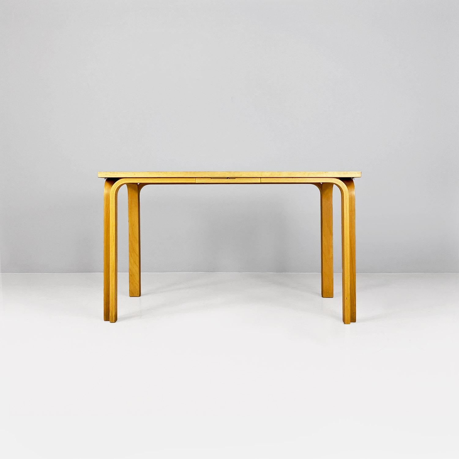 Late 20th Century Danish beechwood dining table by Thygesen and Sorensen for Magnus Olesen, 1970s For Sale