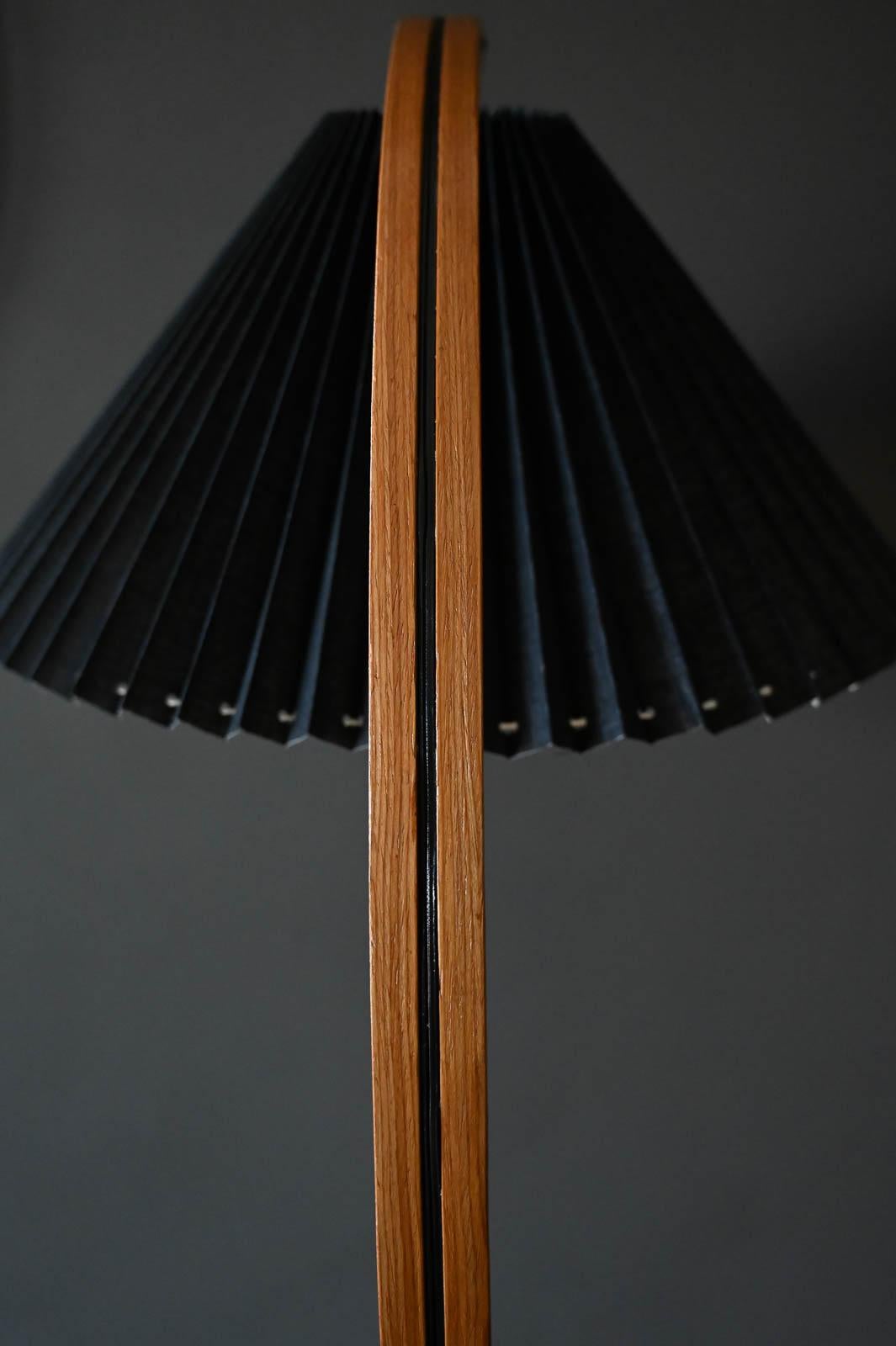 Danish Bentwood Floor Lamp by Caprani Lamp, circa 1970 1