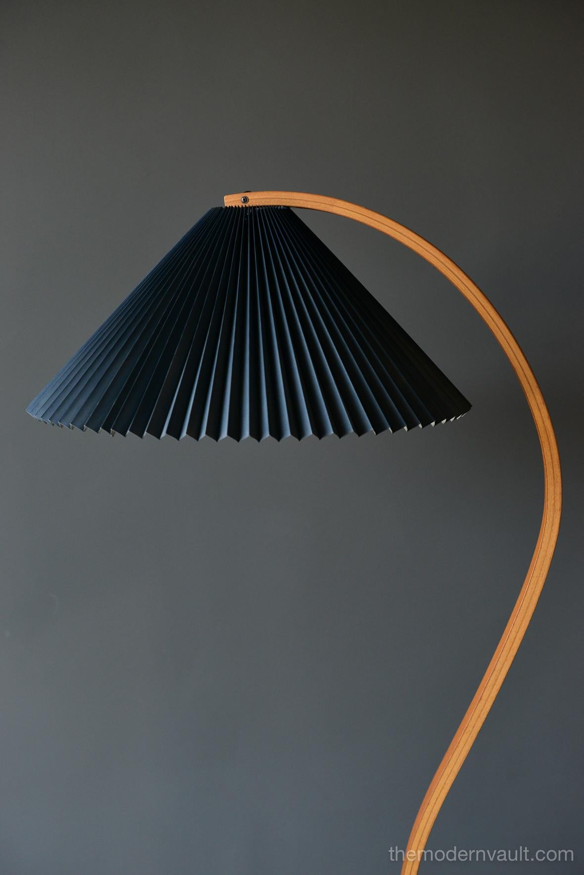 Danish Bentwood Floor Lamp by Caprani Lamp, circa 1970 3
