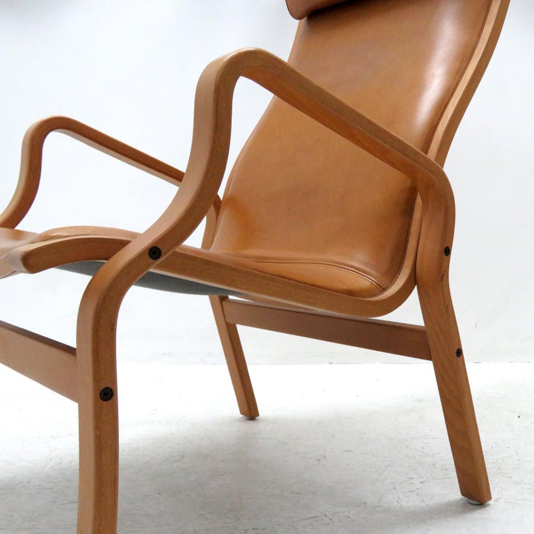 Danish Bentwood Leather Chairs at 1stDibs
