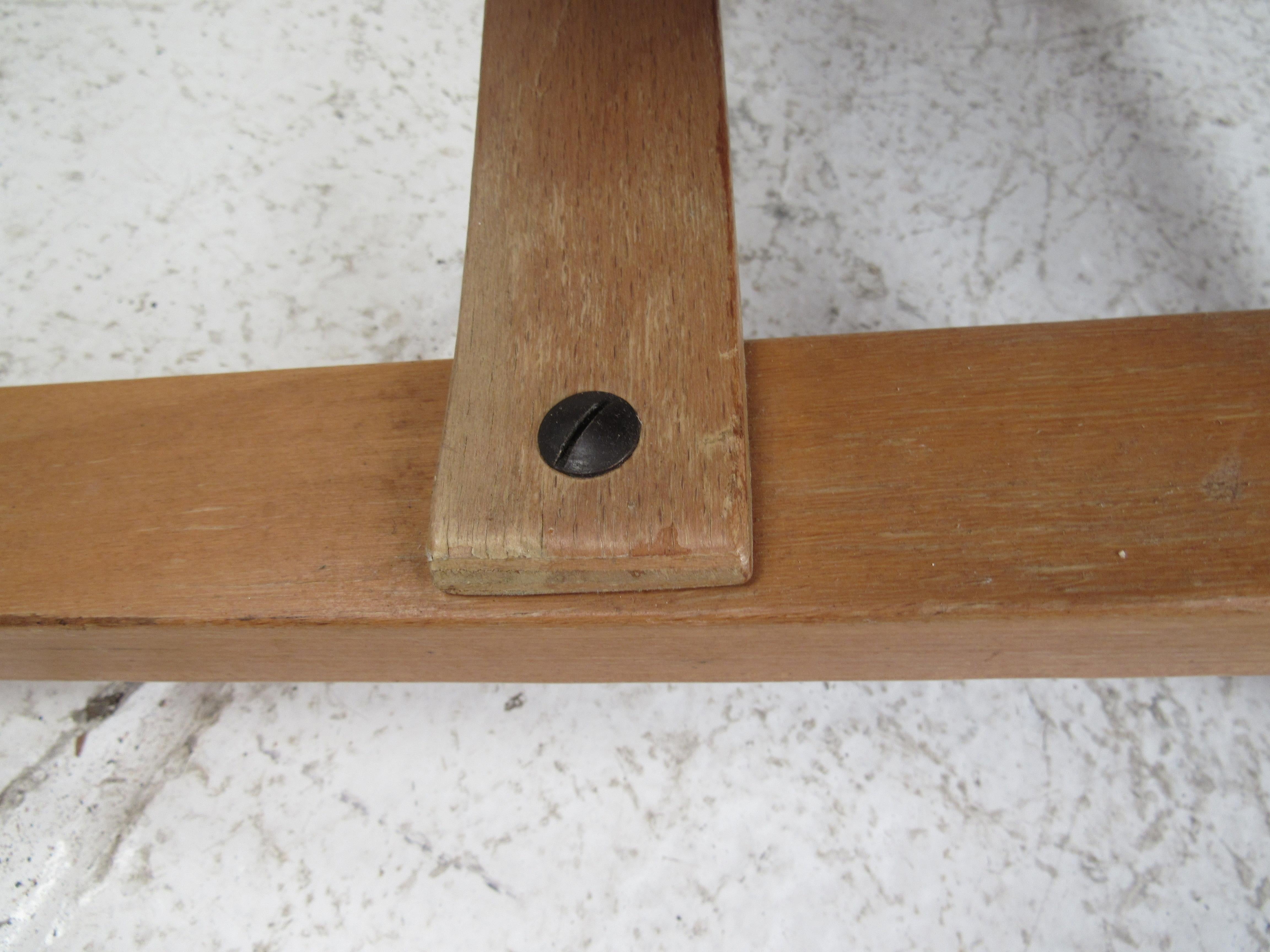 Dänischer Bugholz Teak Lounge Stuhl 3