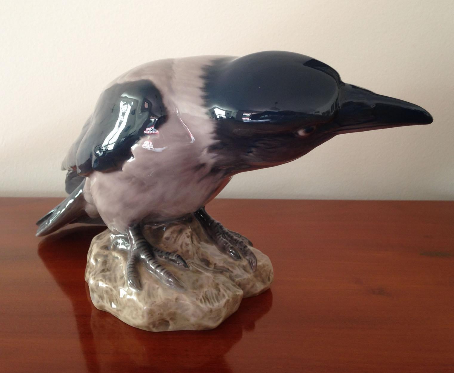 porcelain crow