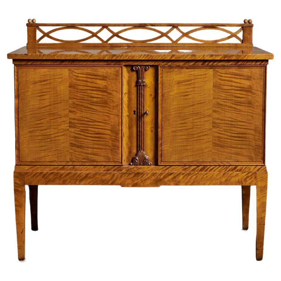 Jan Kuypers Wave Front Birch Sideboard by Imperial of Canada For Sale