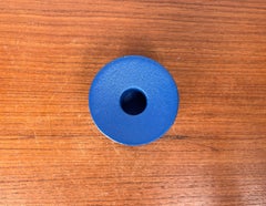 Danish Blue Cast Iron Candleholder from Normann Copenhagen