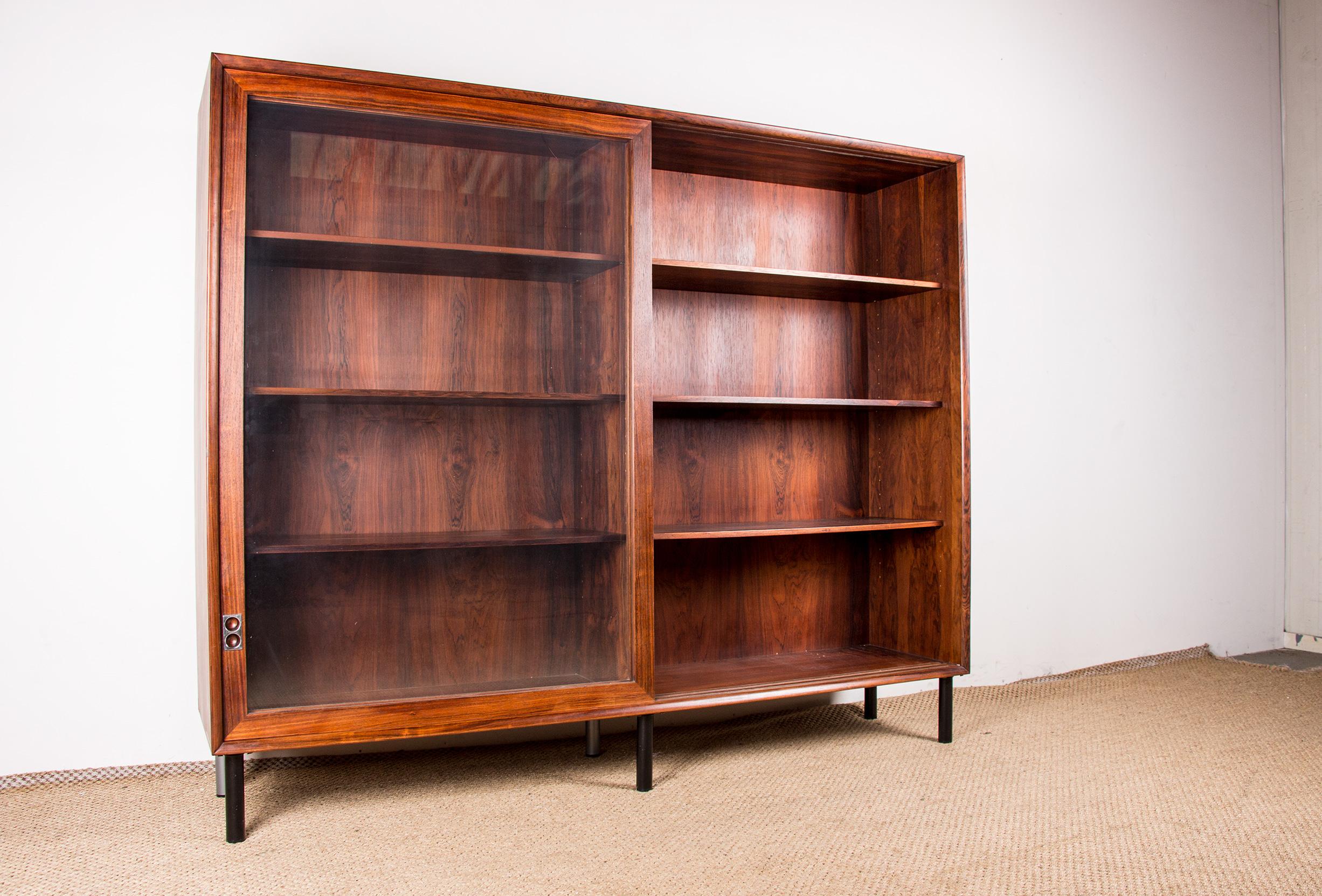 Danish Book Case in Rio Rosewood by Arne Vodder for Sibast, 1960 3