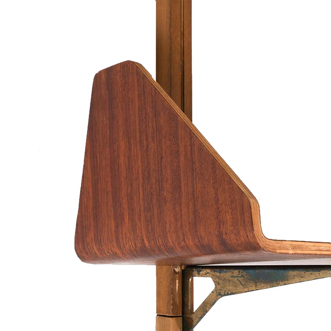 Danish Bookshelf Attr. to Bender Madsen In Good Condition For Sale In Dallas, TX