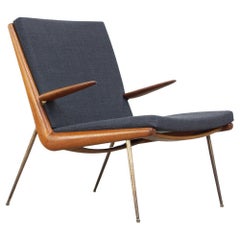 Danish Boomerang armchair Model FD134 by Peter Hvidt & Orla Mølgaard Nielsen