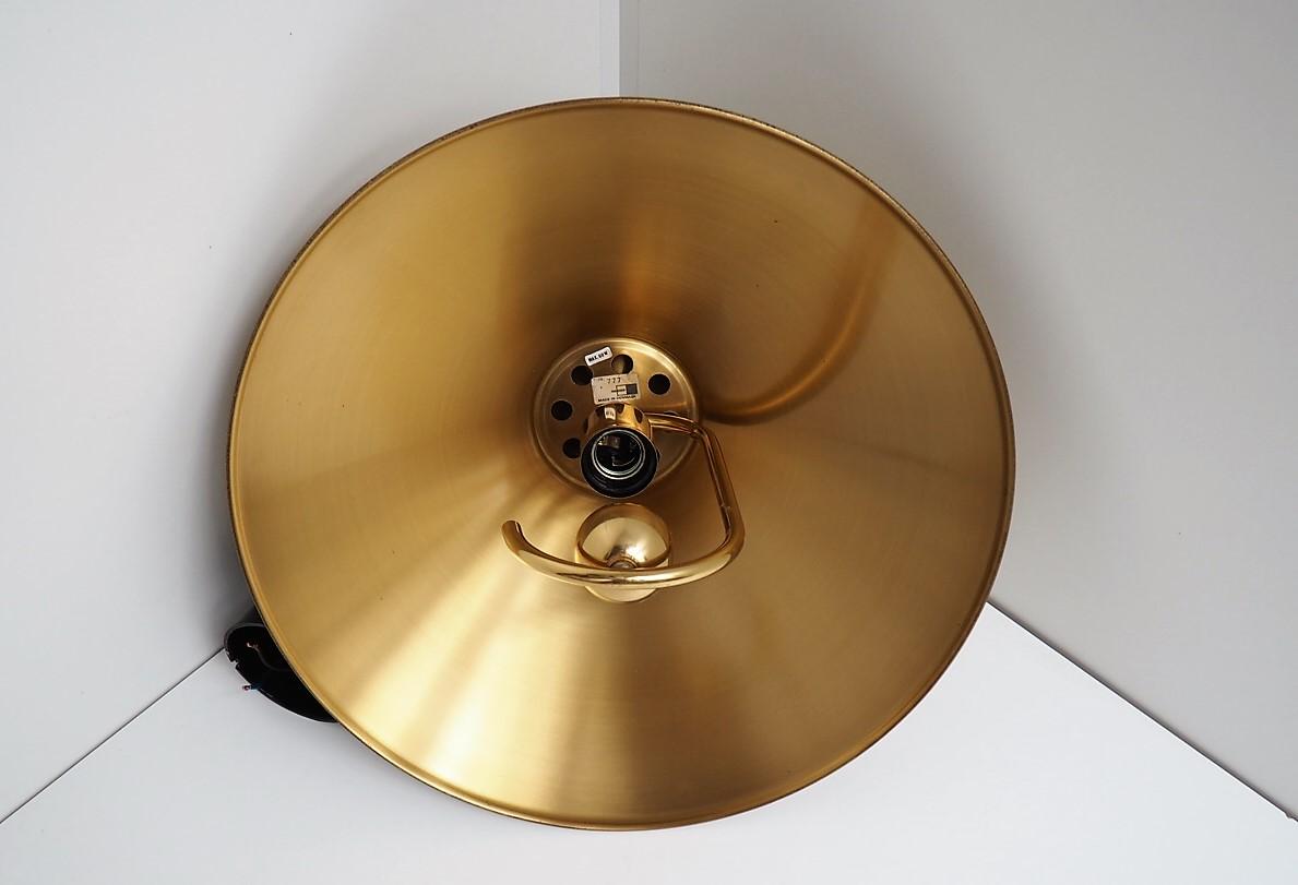 Danish Brass Pendant by Company Frandsen, Vintage Midcentury Design, 1970s In Good Condition For Sale In Spoettrup, DK