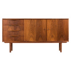 Danish Brazilian Rio Rosewood Sideboard by Erling Torvits for Klim, 1950s