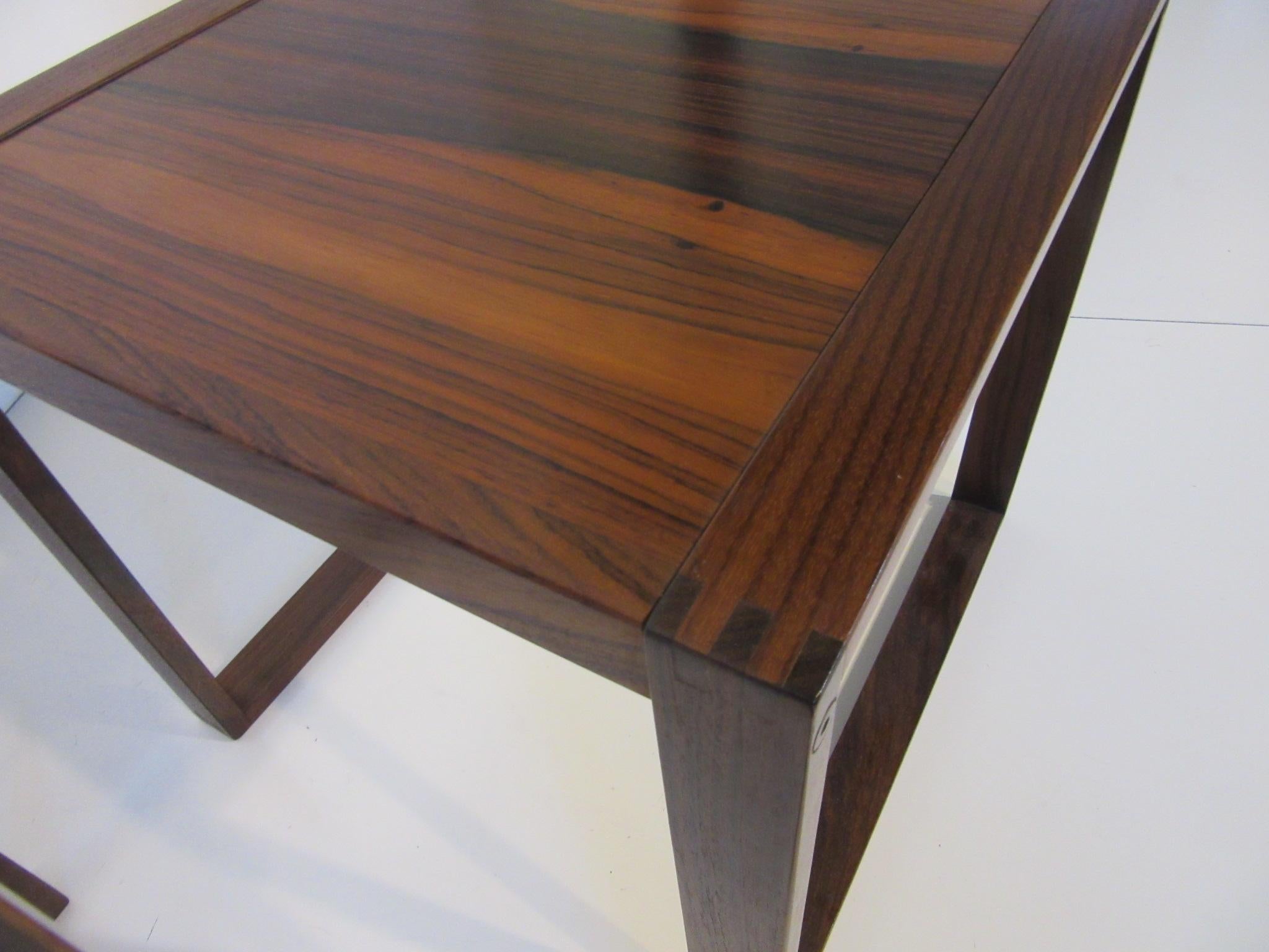 rosewood end table