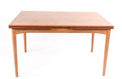 Danish Børge Mogensen for Søborg Teak & Oak Extension Dining Table, c. 1960's