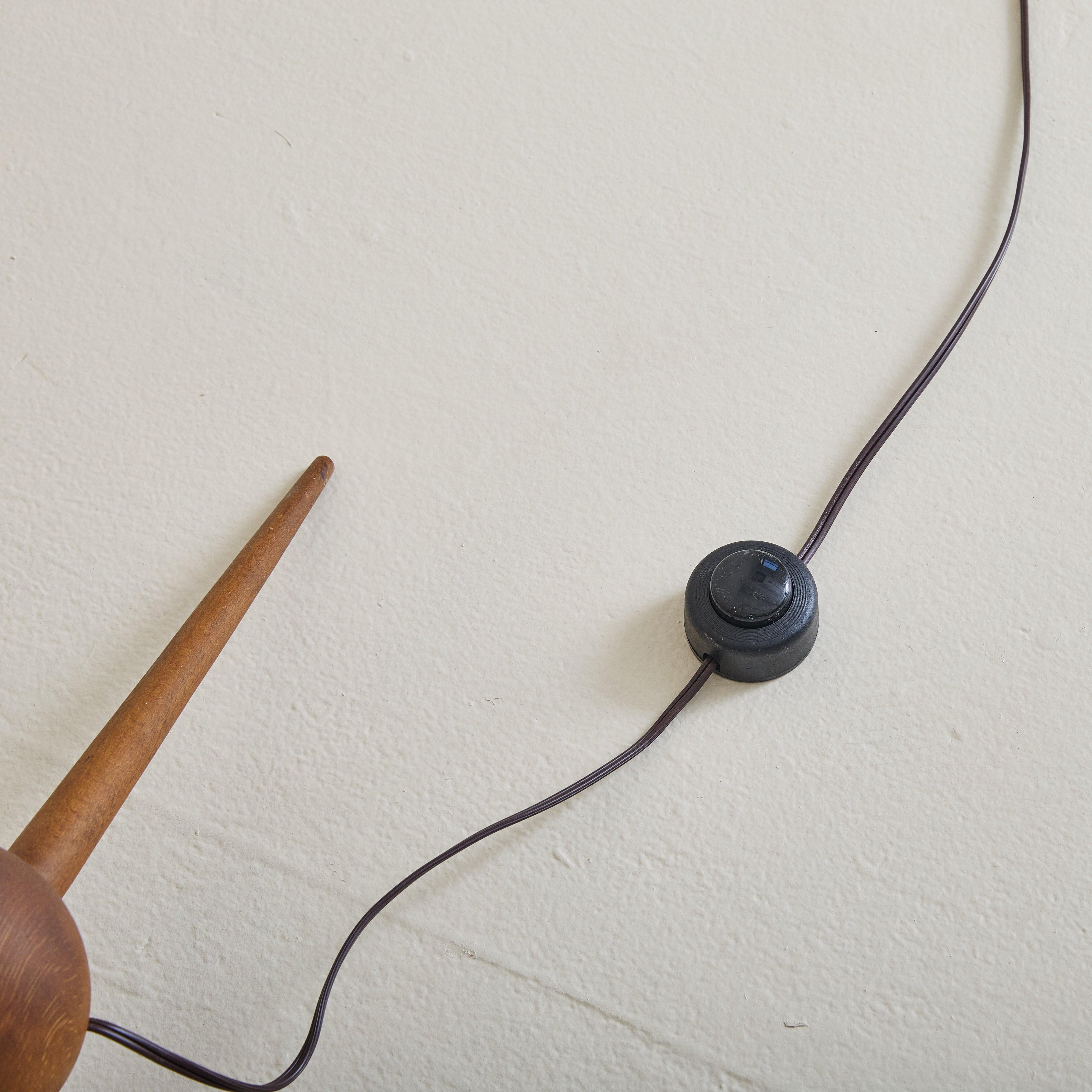 Danish 'Bridge' Floor Lamp by Severin Hansen for Haslev Møbelsnedkeri, 1950s For Sale 5