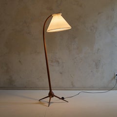 Lampadaire danois "Bridge" par Severin Hansen pour Haslev Møbelsnedkeri, années 1950