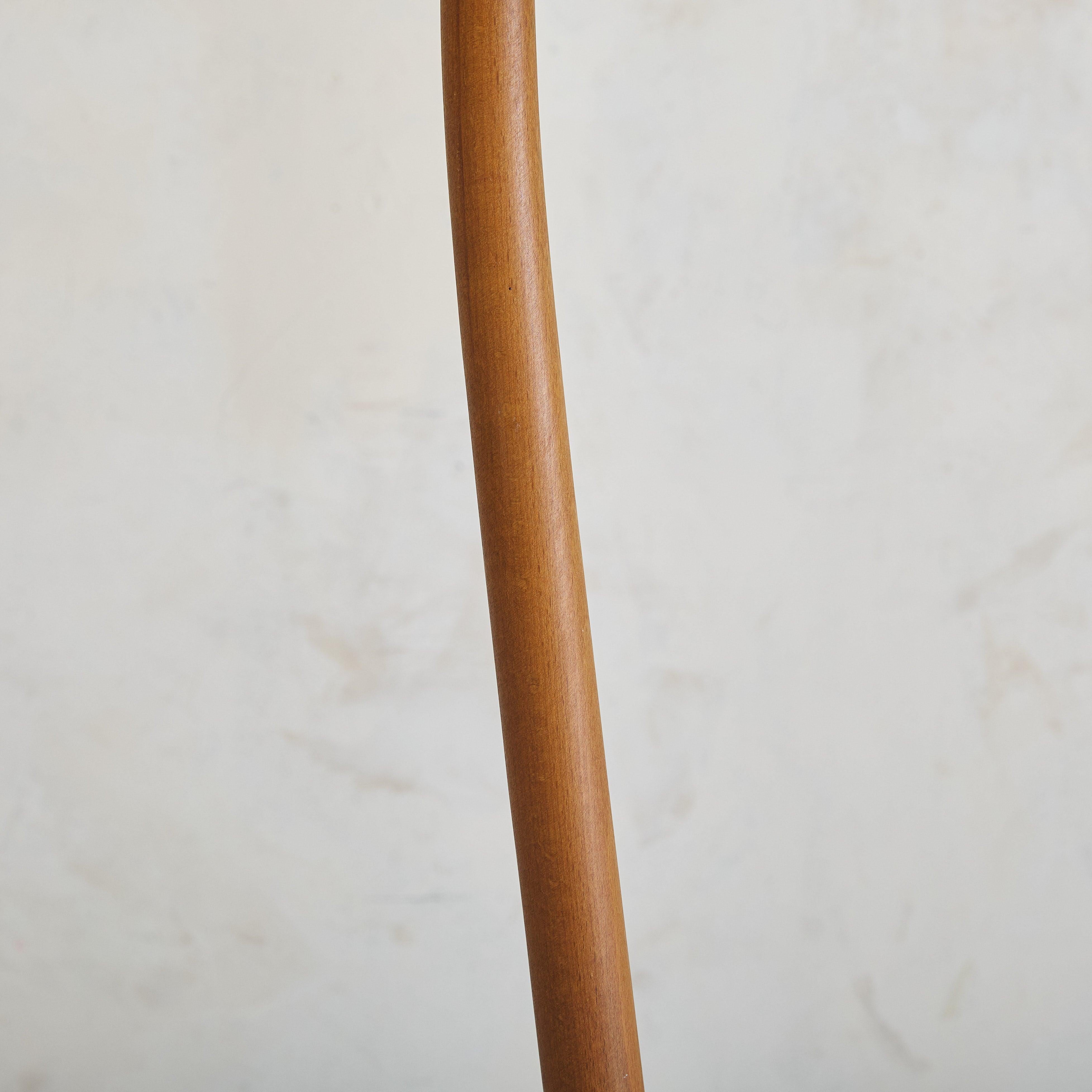 Danish 'Bridge' Floor Lamp by Severin Hansen for Haslev Møbelsnedkeri, 1950s For Sale 2