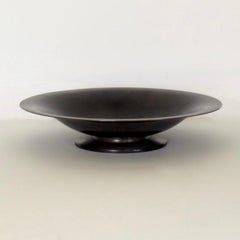 Danish Bronze Pedestal Bowl by Holger Fridericias for Ildfast, Circa 1930