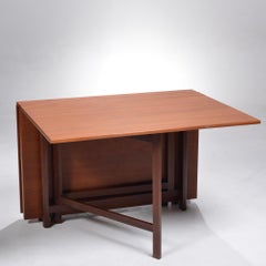 Table de salle à manger danoise Gateleg Maria de Bruno Mathsson