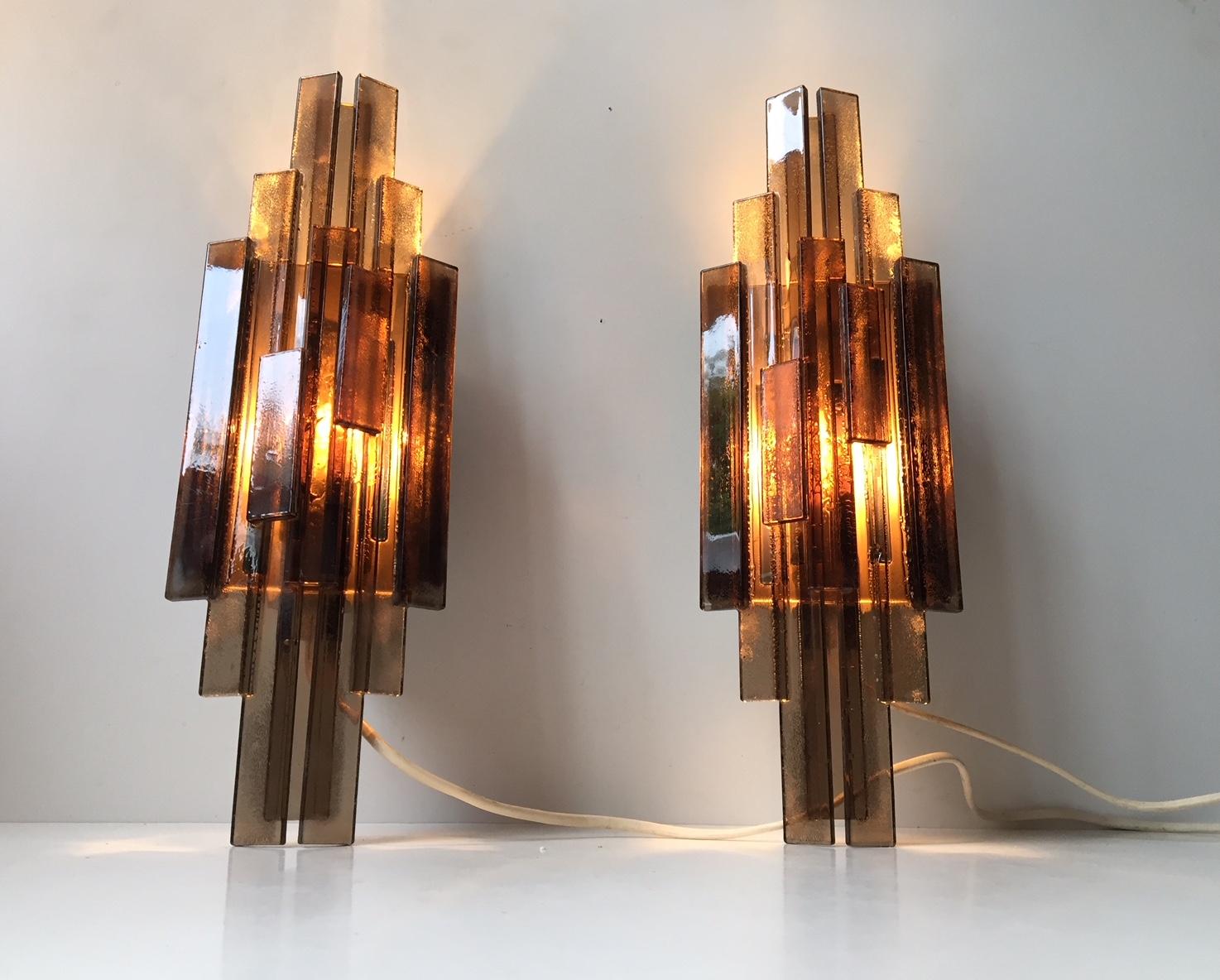 70s wall sconce