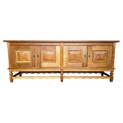Danish Brutalist Low Sideboard by Henning Kjærnulf for Nyrup Møbelfabrik, 1960s