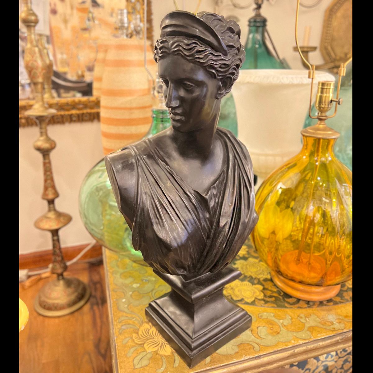 Danish Bust of Minerva For Sale 3