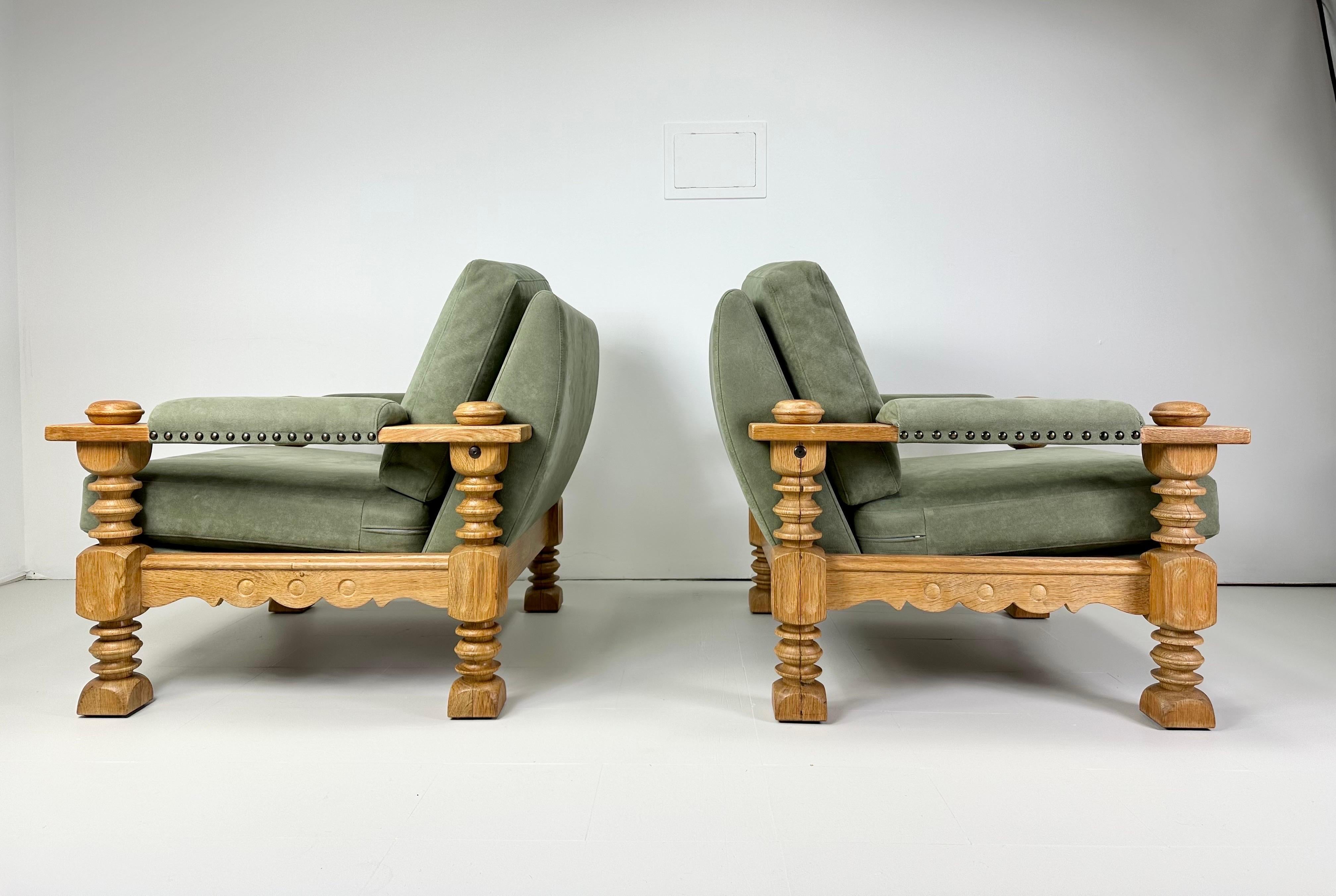 Danish Cabinet Maker Lounge Chairs For Sale 2