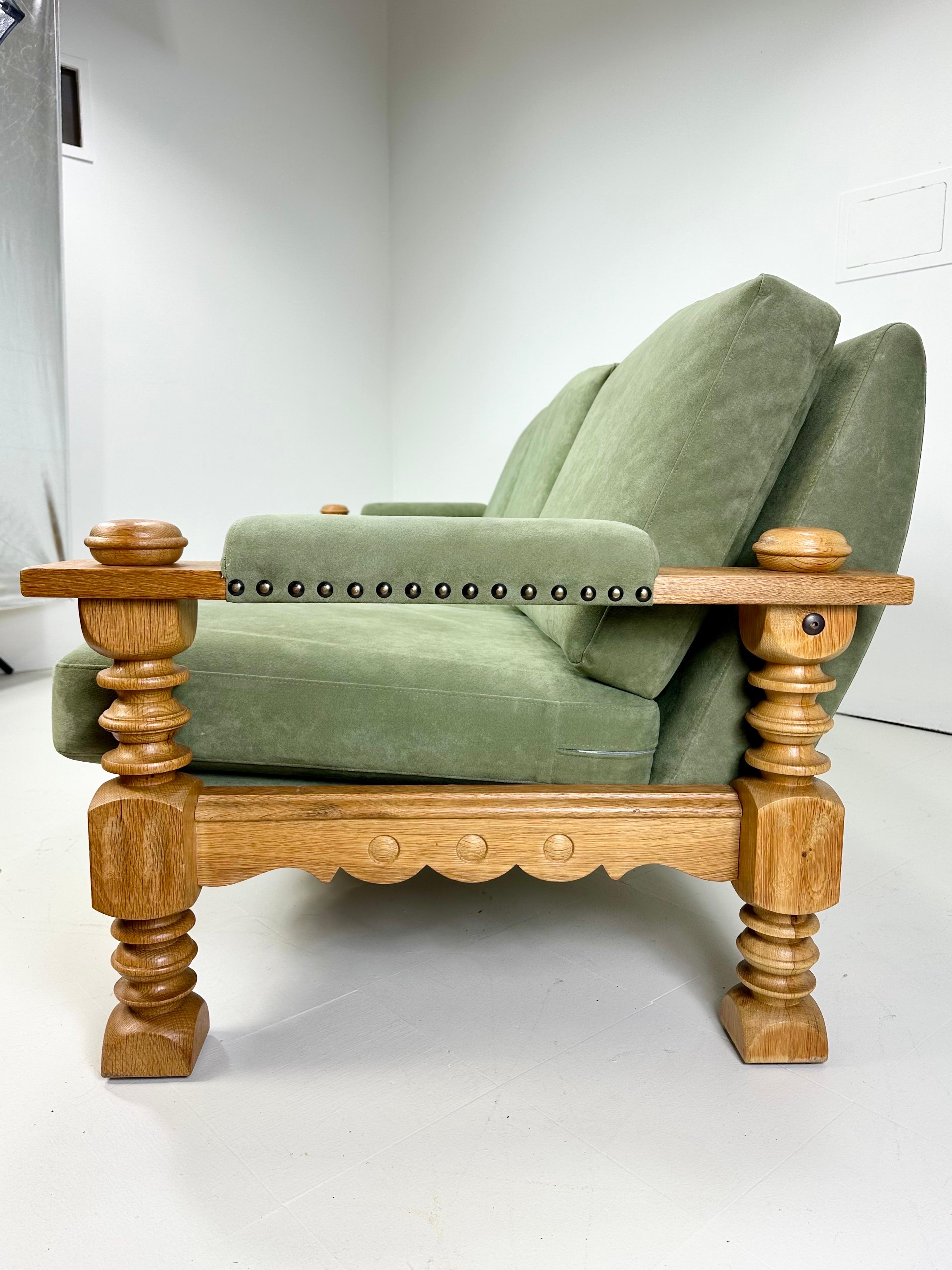 Scandinavian Modern Danish Cabinet Maker Sofa  For Sale
