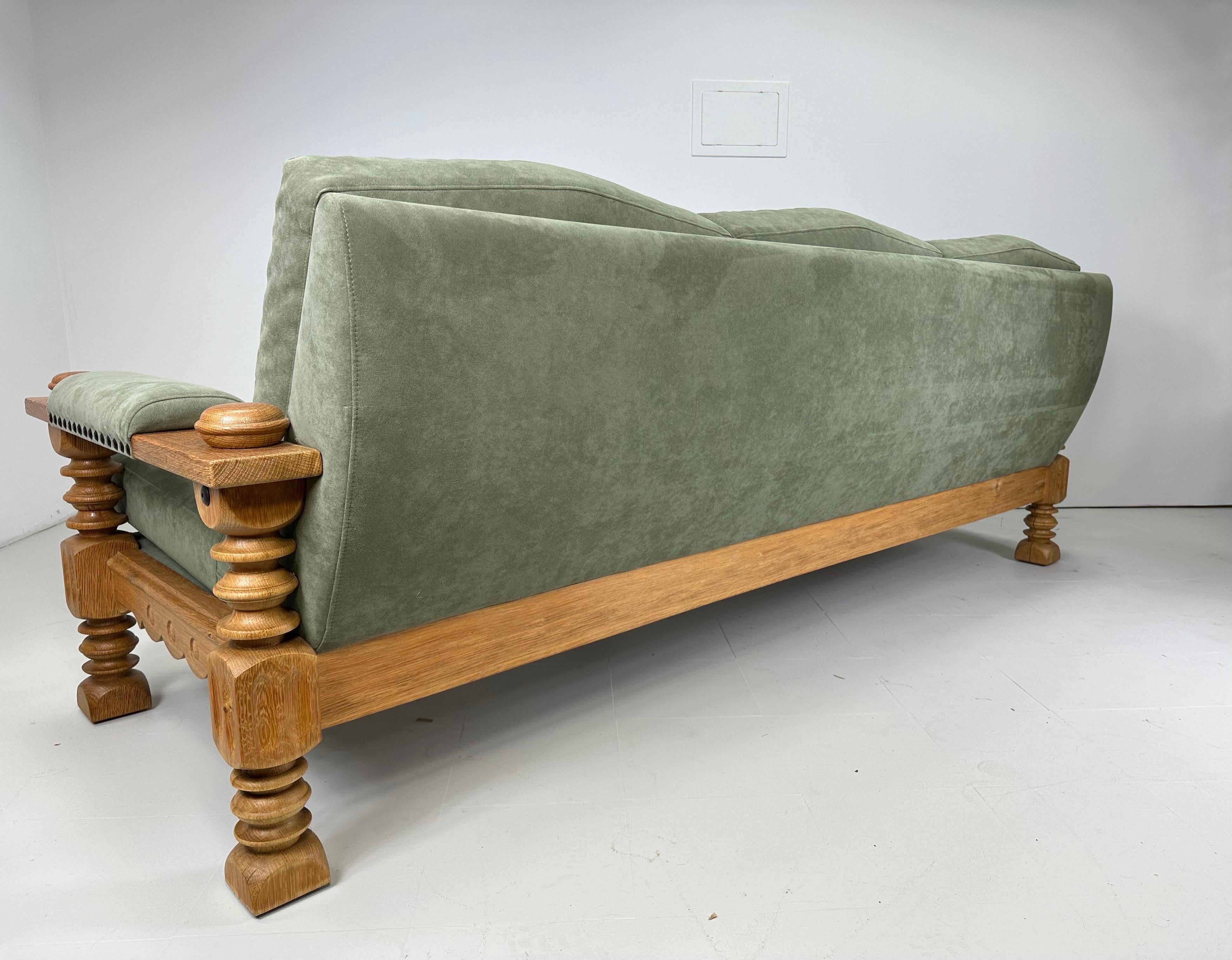 Upholstery Danish Cabinet Maker Sofa  For Sale