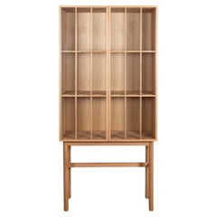 Danish cabinet/vitrine  in minimalistic Japanese style