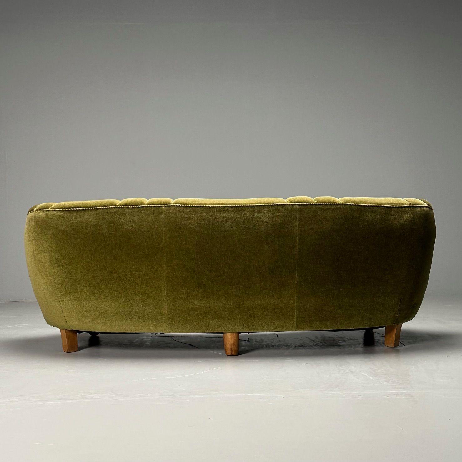 Ebanista danese, Divano a banana curvo moderno di metà secolo, Beeche, Greene & Greene in vendita 3