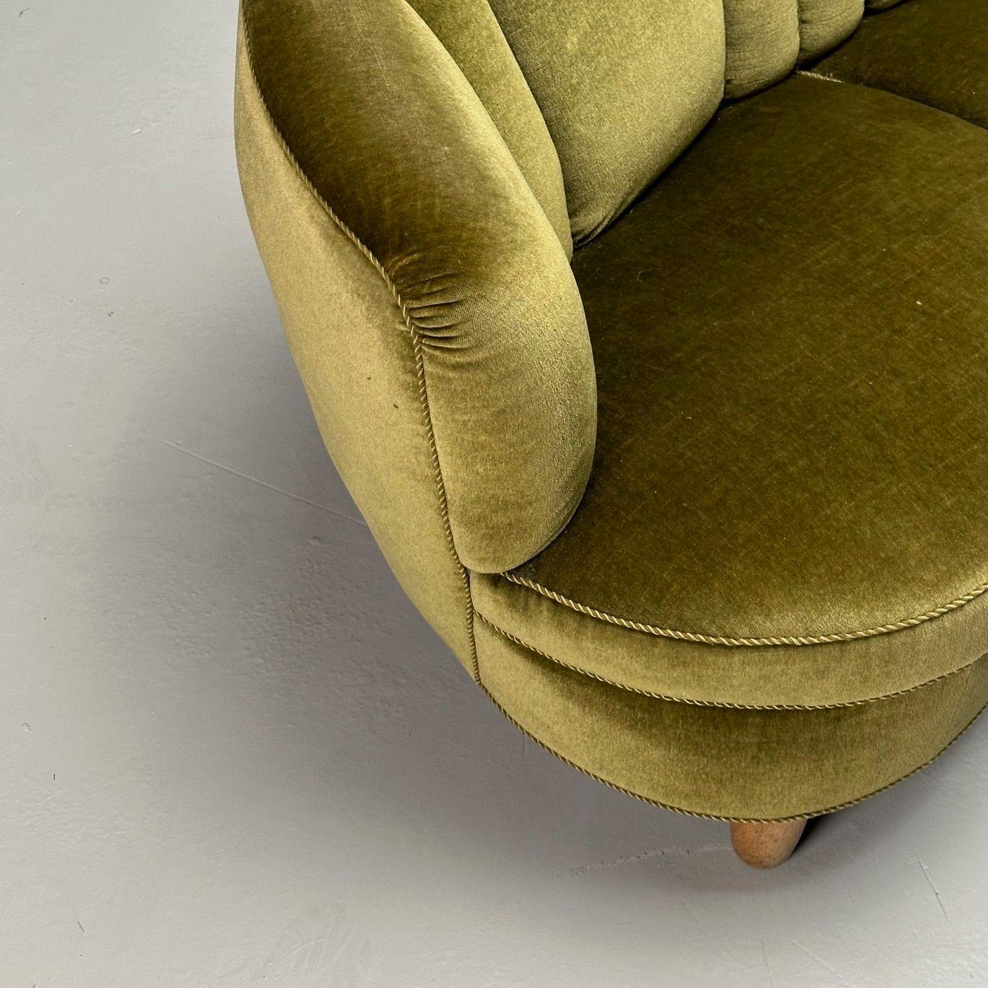 Ebanista danese, Divano a banana curvo moderno di metà secolo, Beeche, Greene & Greene in vendita 1