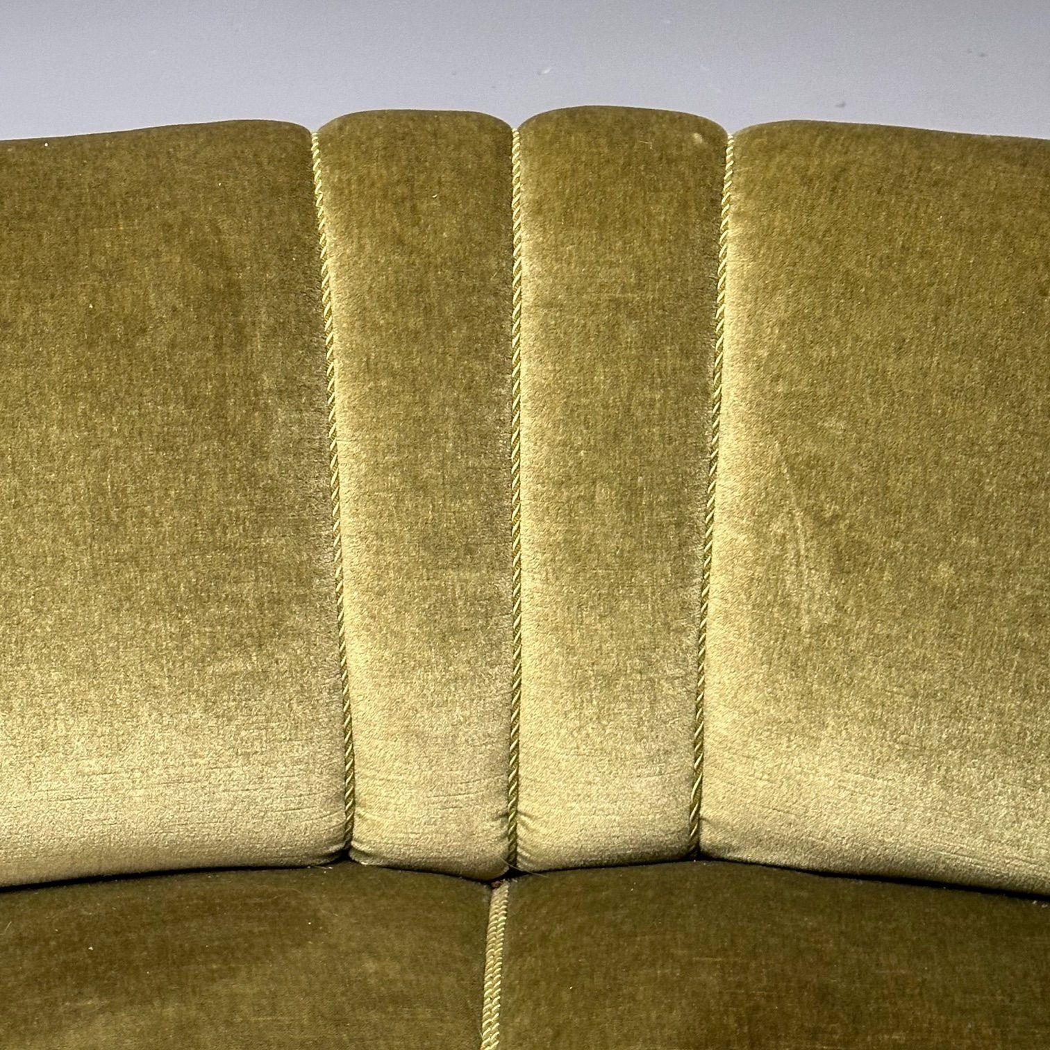 Ebanista danese, Divano a banana curvo moderno di metà secolo, Beeche, Greene & Greene in vendita 2