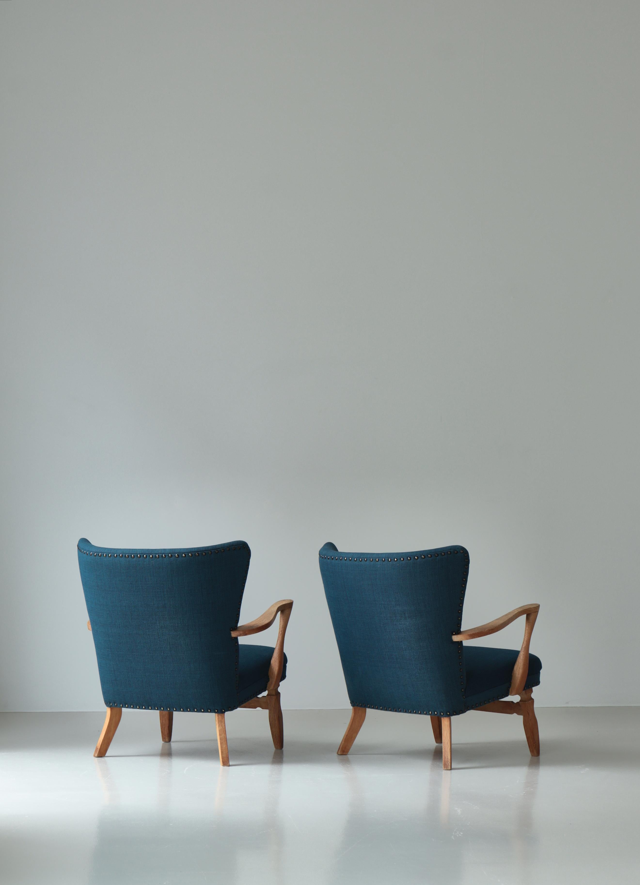 Chaises longues en bois d'ébéniste danois, années 1960, The Modern Scandinavian en vente 4