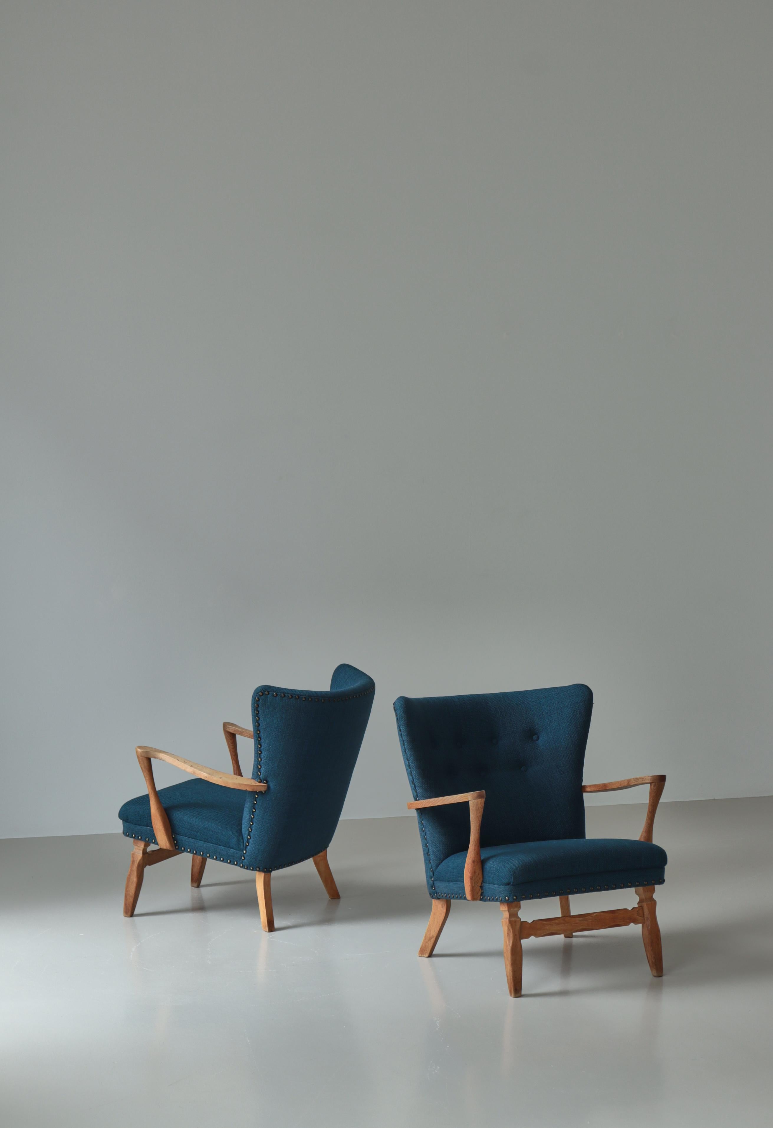 Chaises longues en bois d'ébéniste danois, années 1960, The Modern Scandinavian en vente 13