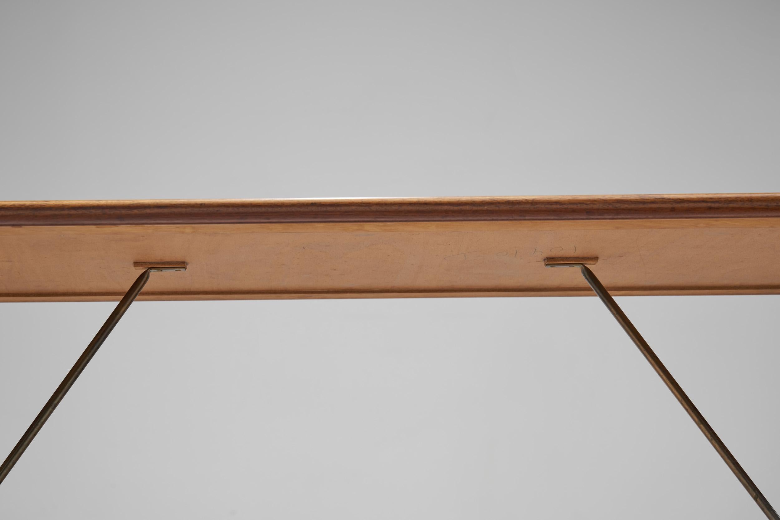 Table basse rectangulaire en bois exotique d'ébéniste danois, Danemark, années 1960 en vente 6