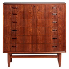 Danish Cabinetmaker Rosewood Chest of Drawers, 1950s