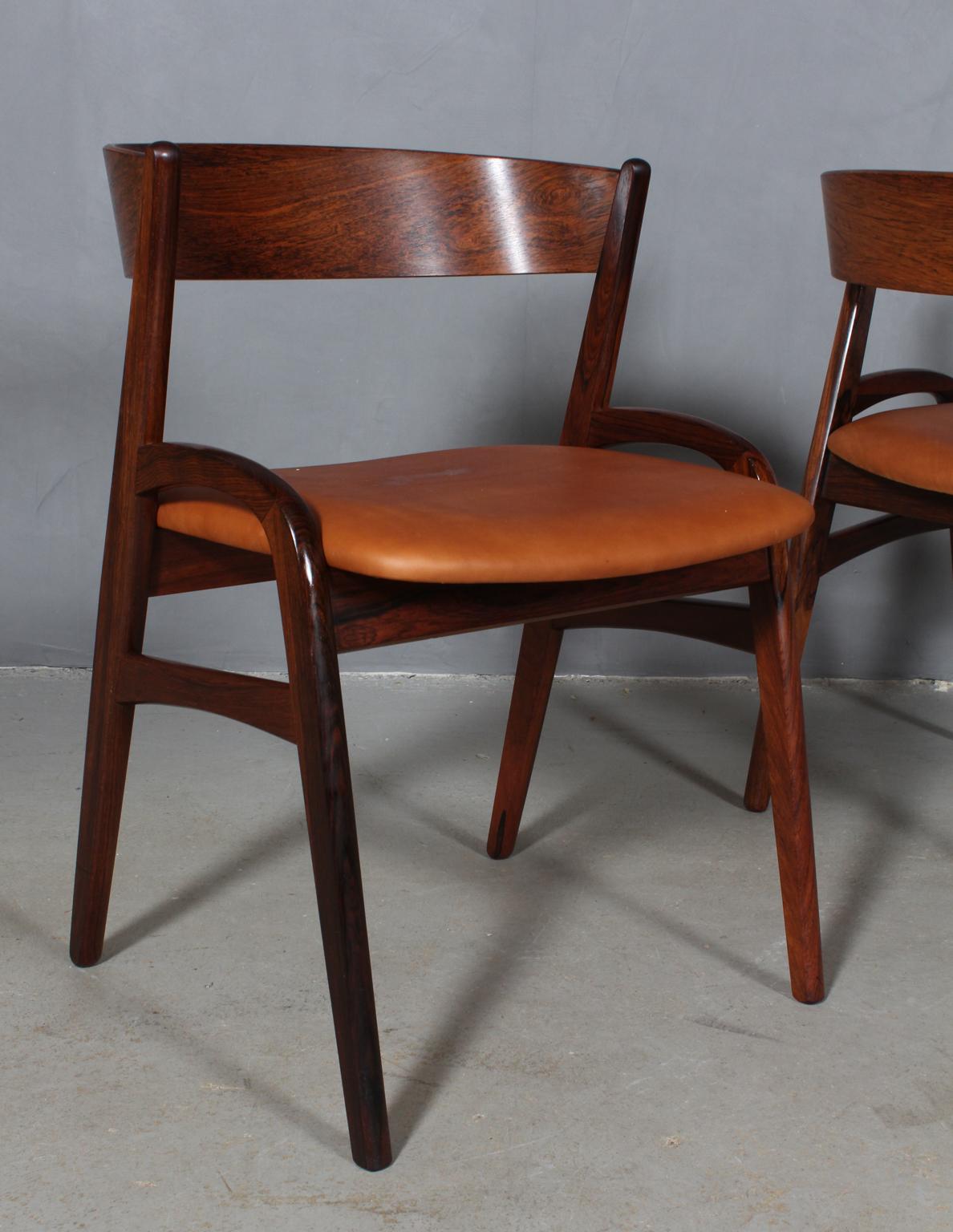 Danish Cabinetmaker, Set of Four Chairs 1