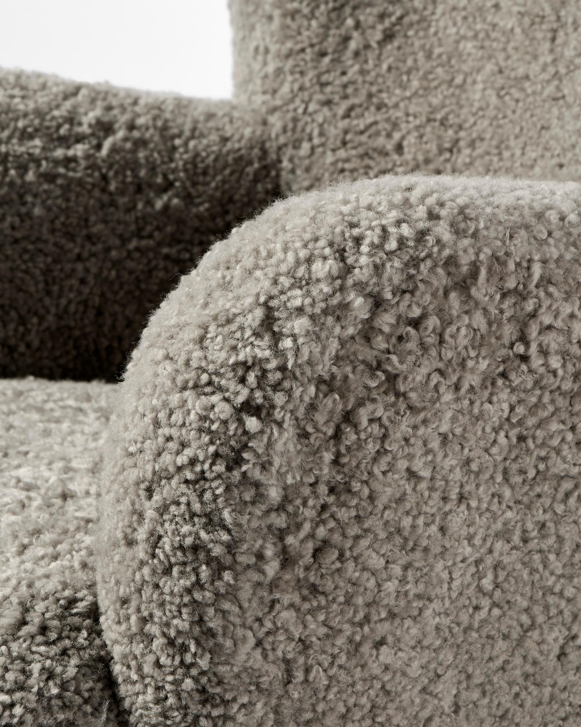 Danish Cabinetmaker Sheepskin Lounge Chair, c1940s 2