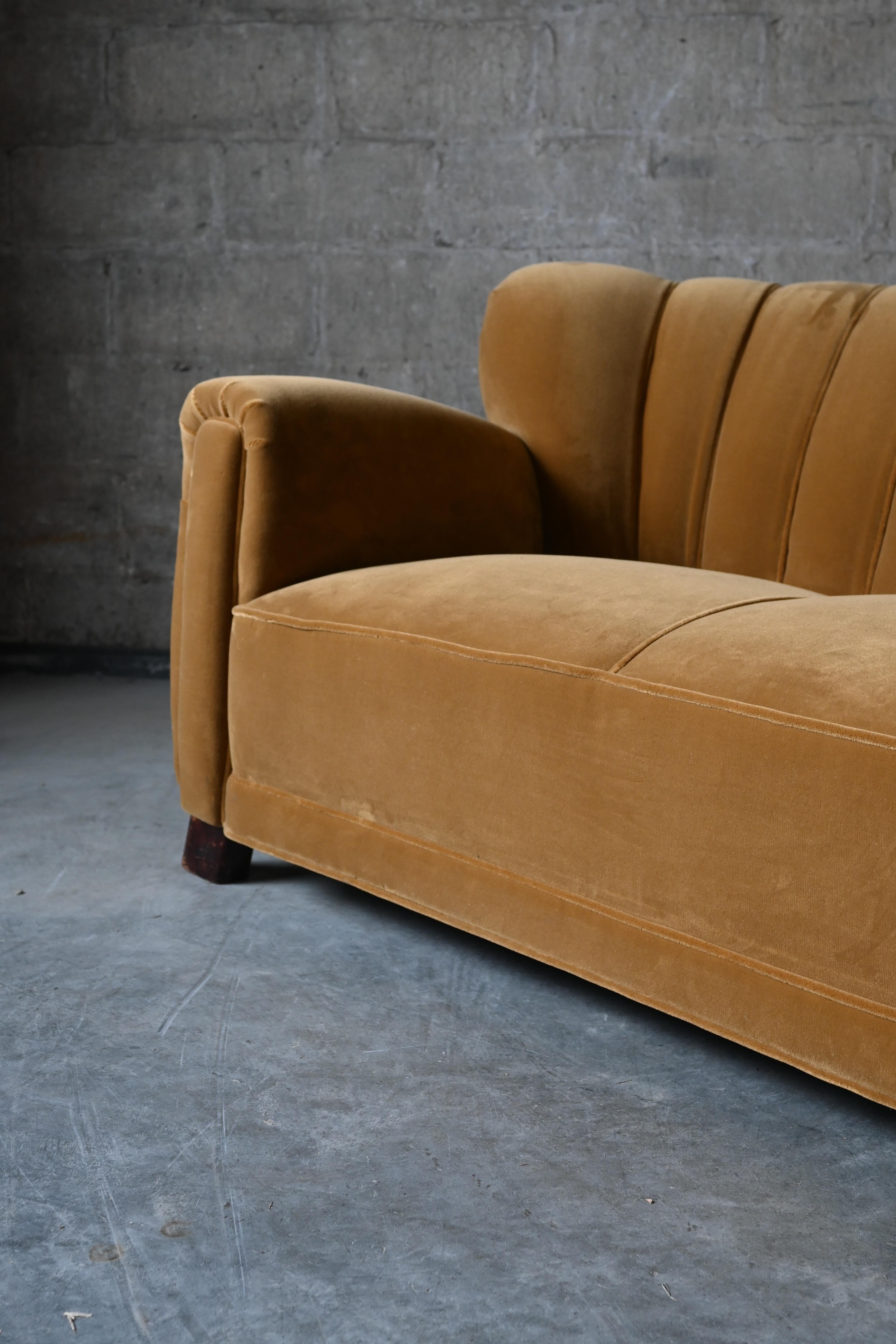 Dänisches Tischlersofa (Moderne der Mitte des Jahrhunderts) im Angebot