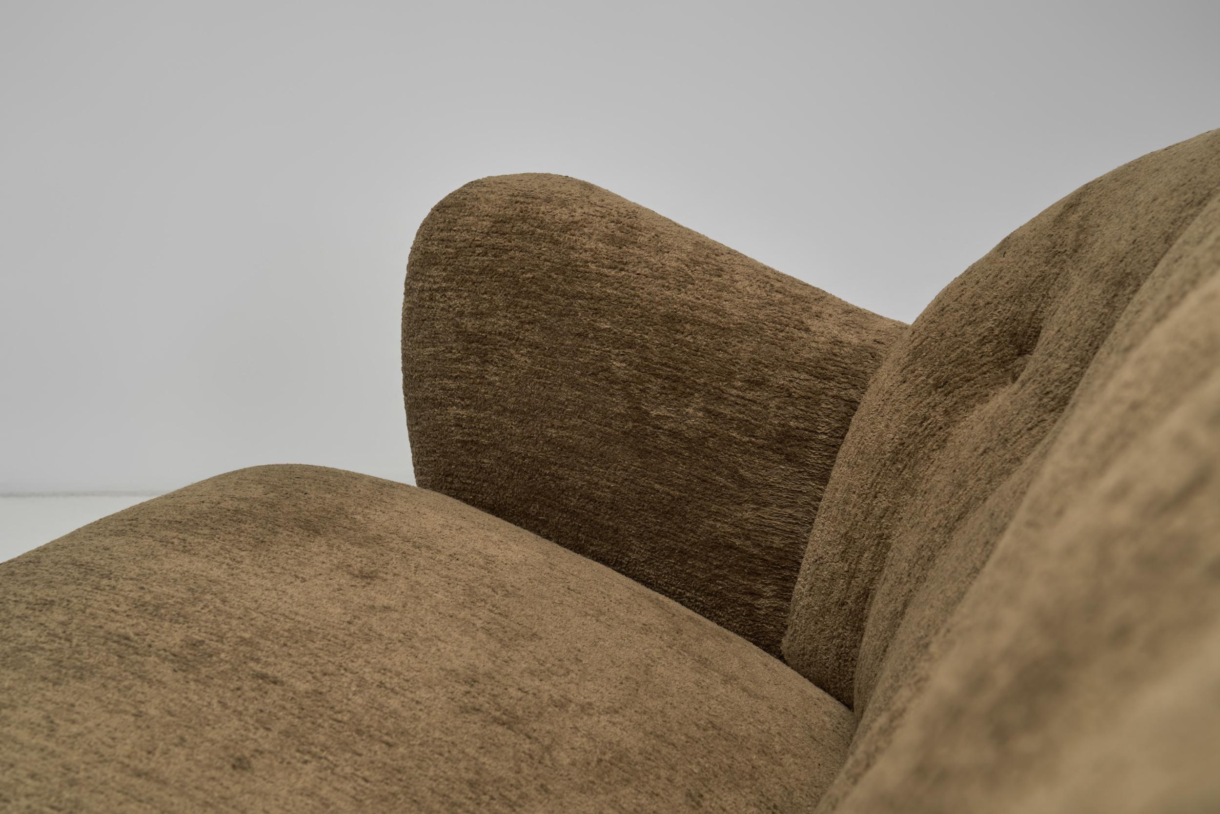 Dänisches Tischler-Polstersofa, Dänemark Mitte des 20. Jahrhunderts im Angebot 8