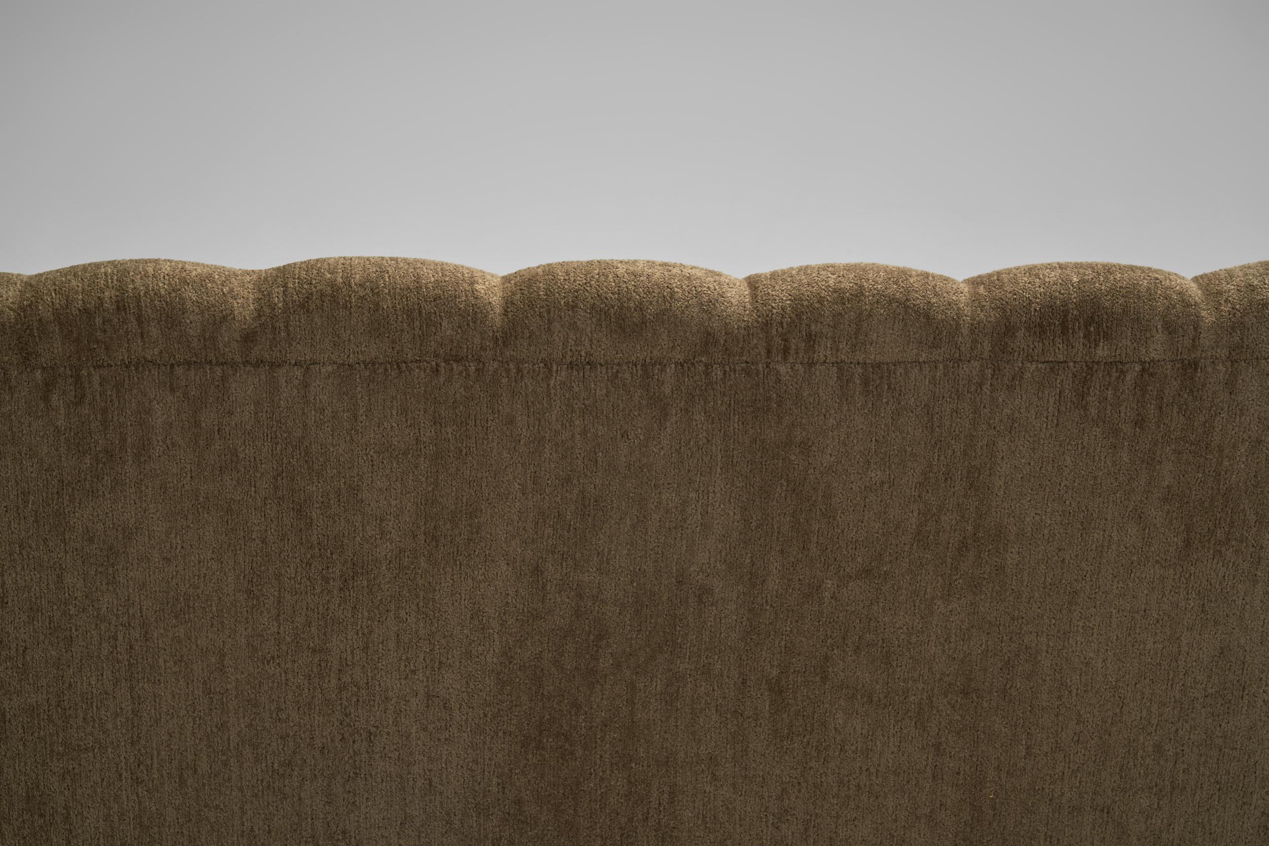 Dänisches Tischler-Polstersofa, Dänemark Mitte des 20. Jahrhunderts im Angebot 9