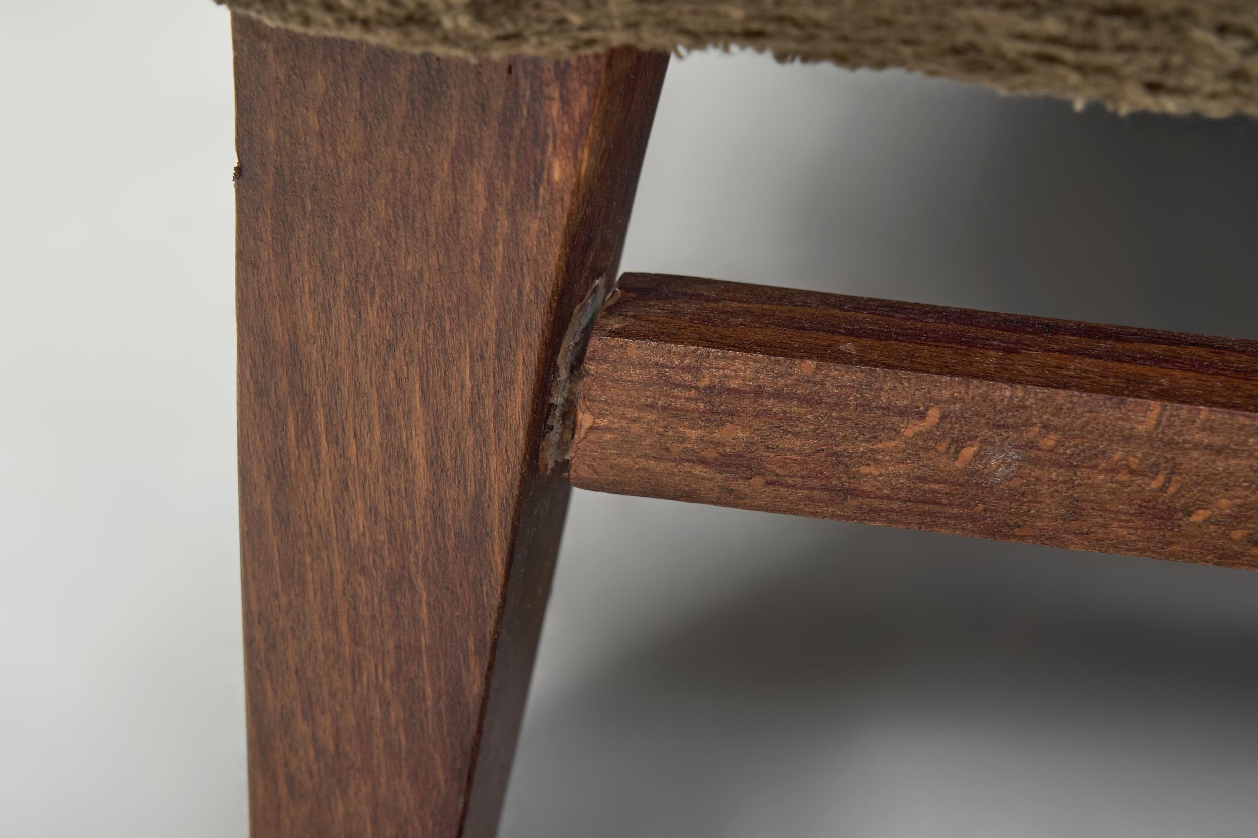 Dänisches Tischler-Polstersofa, Dänemark Mitte des 20. Jahrhunderts im Angebot 10