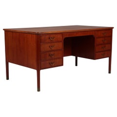 Danish Cabinetmaker writing desk in mahogany, 1950's