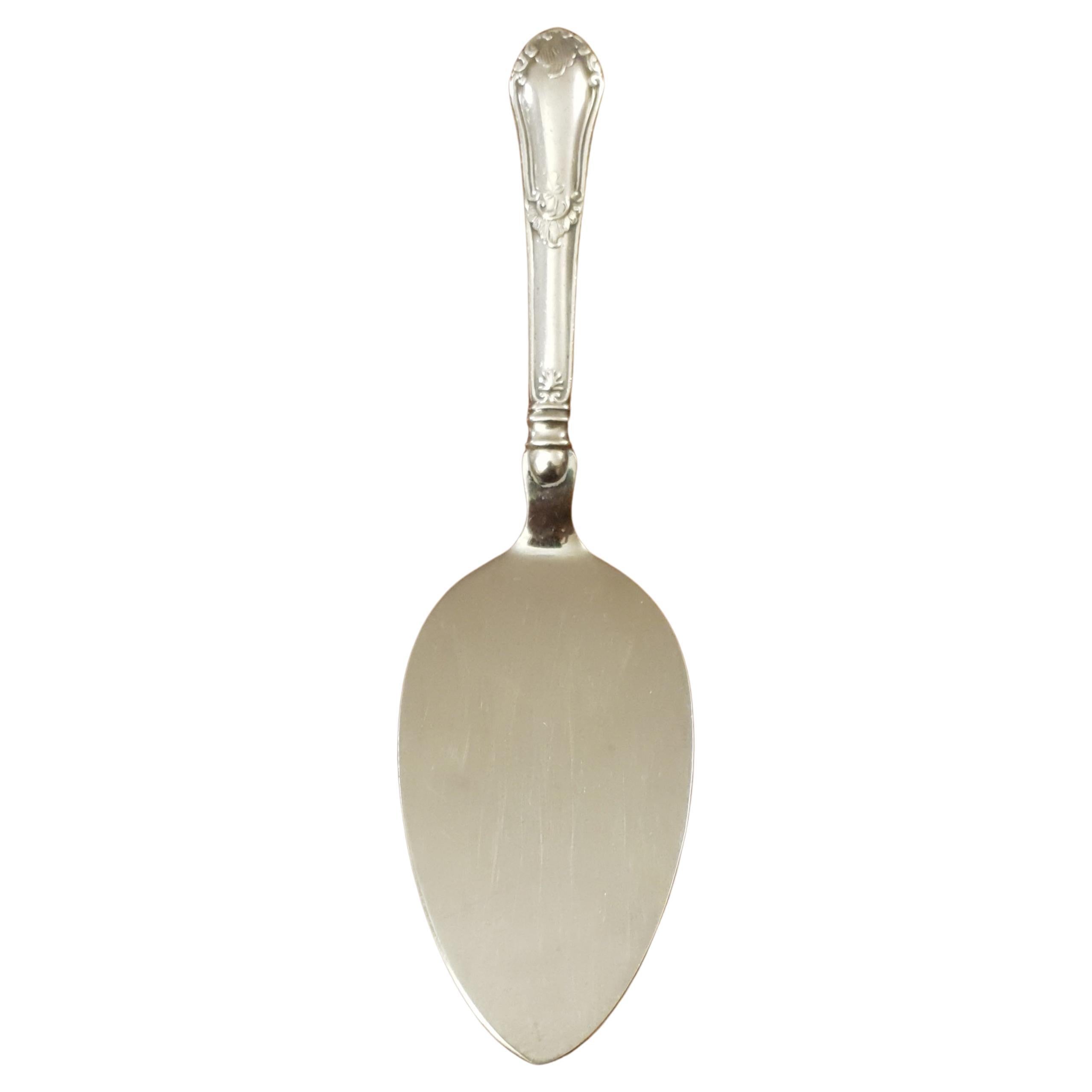 Danish cake server silver and steel Rosenholm For Sale