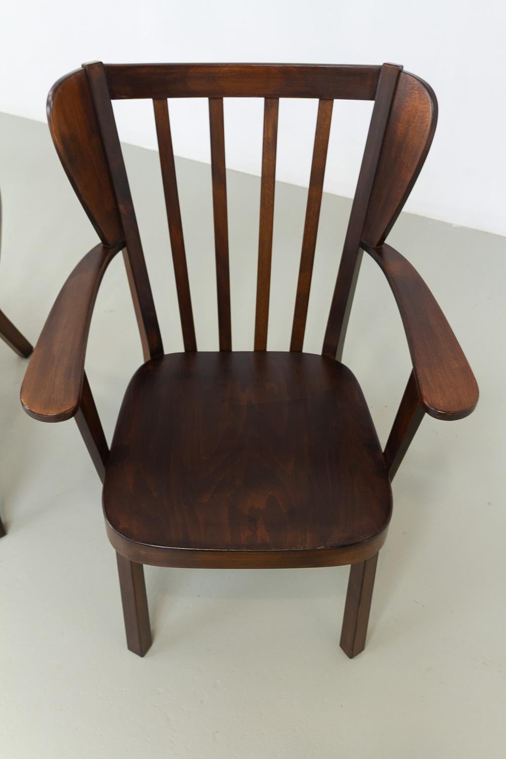 Sillones canadienses daneses de Fritz Hansen, década de 1940. Juego de 2. mediados del siglo XX en venta